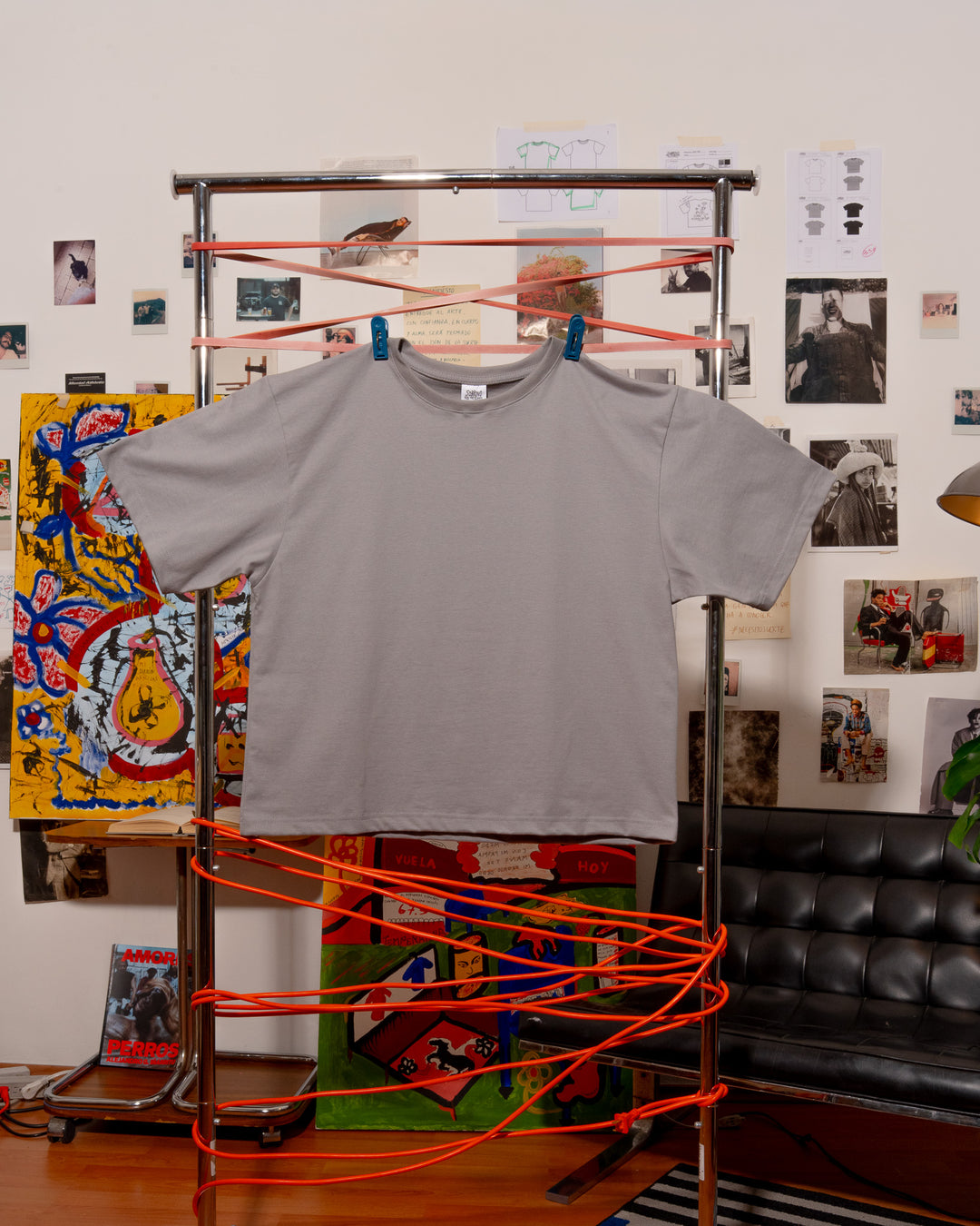 SUPER BOXY TEE - GRIS