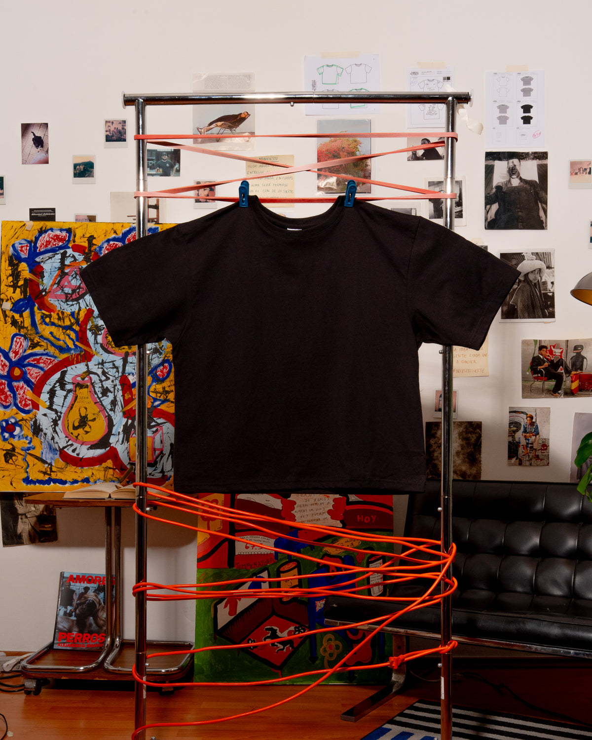 SUPER BOXY TEE - NEGRO