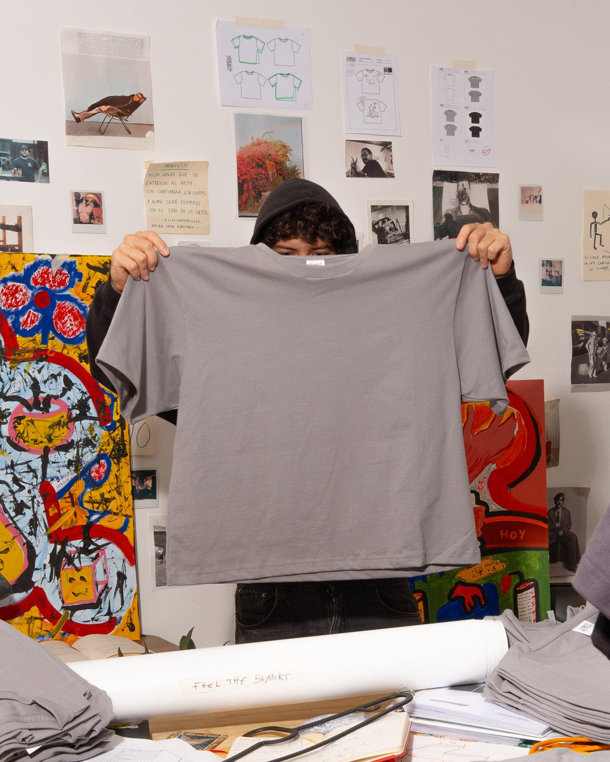 SUPER BOXY TEE - GRIS