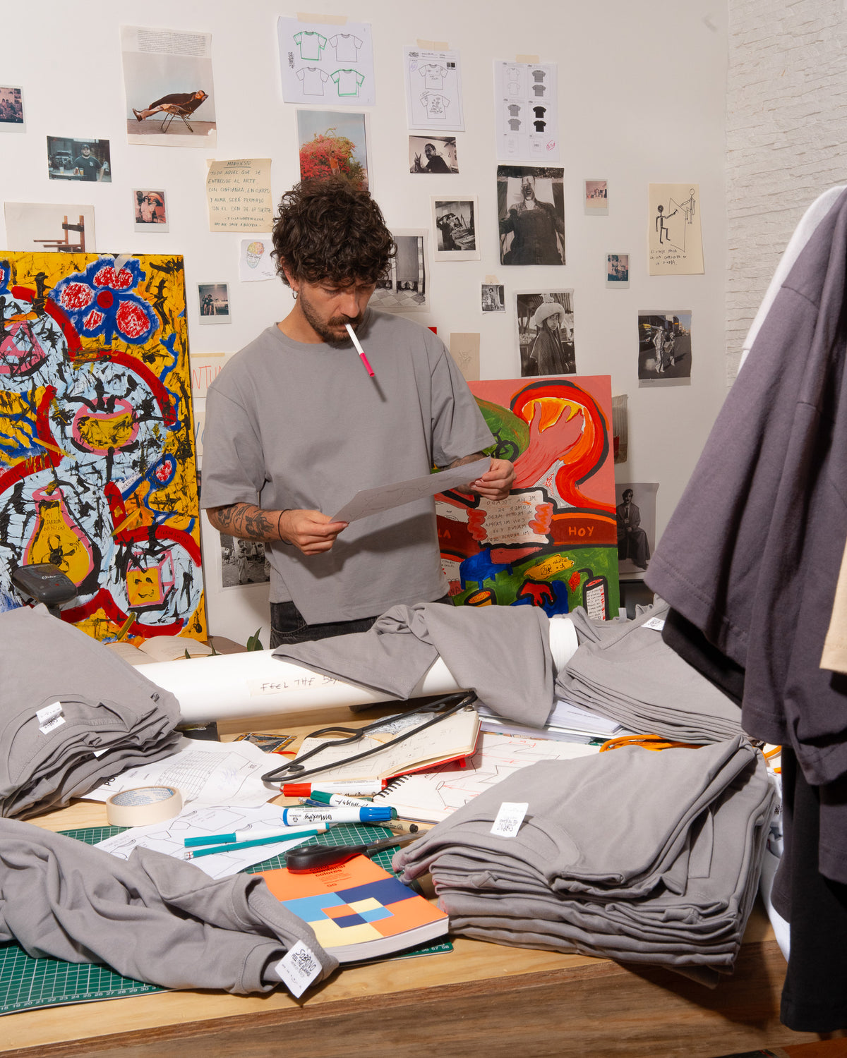 SUPER BOXY TEE - GRIS