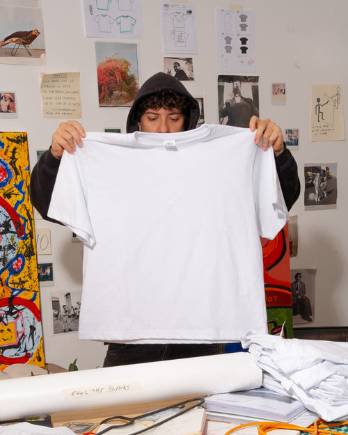 SUPER BOXY TEE - BLANCO