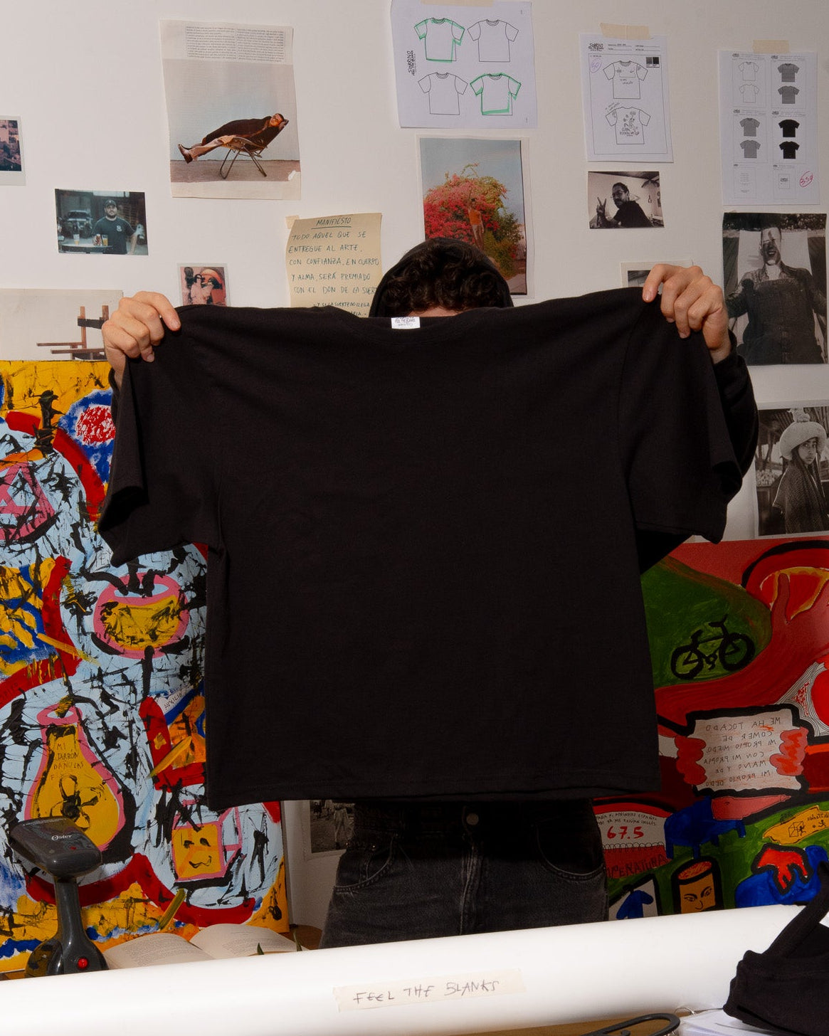 SUPER BOXY TEE - NEGRO