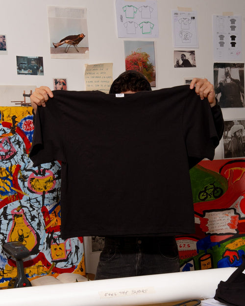 SUPER BOXY TEE - NEGRO